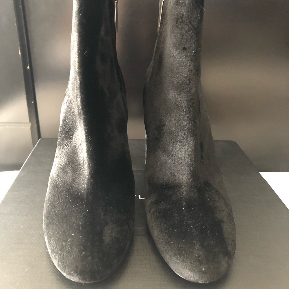 SAINT LAURENT Loulou black ankle boots size 36